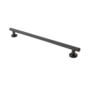 The Cavendish, stainless steel concealed fixing grab rail, PVD Satin Graphite