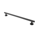 The Cavendish, stainless steel concealed fixing grab rail, PVD Satin Anthracite