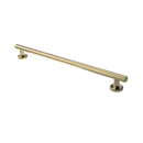The Cavendish, stainless steel concealed fixing grab rail, PVD Polished Brass