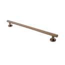 The Cavendish, stainless steel concealed fixing grab rail, PVD Polished Bronze