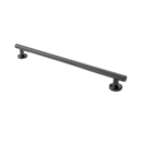 The Cavendish, stainless steel concealed fixing removable grab rail, PVD Polished Anthracite