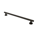 The Cavendish, stainless steel concealed fixing removable grab rail, Dark Bronze Deep Matt