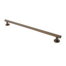 The Cavendish, stainless steel concealed fixing grab rail, Antique Brass Plated