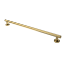 The Cavendish, stainless steel concealed fixing grab rail, PVD Polished Gold