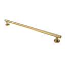 The Cavendish, stainless steel concealed fixing grab rail, PVD Satin Gold