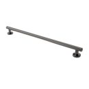 The Cavendish, stainless steel concealed fixing grab rail, PVD Polished Graphite