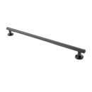 The Cavendish, stainless steel concealed fixing grab rail, PVD Polished Anthracite