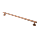 The Cavendish, stainless steel concealed fixing grab rail, PVD Polished Warm Gold