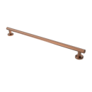 The Cavendish, stainless steel concealed fixing grab rail, PVD Satin Warm Gold