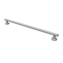 The Cavendish, stainless steel concealed fixing grab rail, Matt White