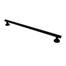The Cavendish, stainless steel concealed fixing grab rail, Deep Matt Black