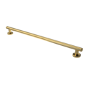 The Cavendish, stainless steel concealed fixing removable grab rail, Polished Gold Plated