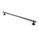 The Cavendish, stainless steel concealed fixing removable grab rail, PVD Polished Graphite