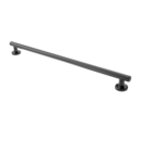 The Cavendish, stainless steel concealed fixing removable grab rail, PVD Polished Anthracite