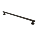 The Cavendish, stainless steel concealed fixing removable grab rail, Dark Bronze Deep Matt