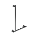 The Cavendish, stainless steel concealed fixing L-shape grab rail, Polished Chrome Plated