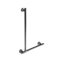The Cavendish, stainless steel concealed fixing L-shape grab rail, Polished Stainless Steel
