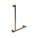 The Cavendish, stainless steel concealed fixing L-shape grab rail, PVD Polished Warm Gold