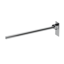 The Cavendish, 800mm stainless steel concealed fixing single arm hinged support rail, Polished Chrome Plated