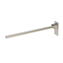 The Cavendish, 800mm stainless steel concealed fixing single arm hinged support rail, Satin Nickel Plated