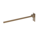 The Cavendish, 800mm stainless steel concealed fixing single arm hinged support rail, Antique Brass Plated
