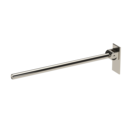 The Cavendish, 800mm stainless steel concealed fixing single arm hinged support rail, PVD Polished Nickel