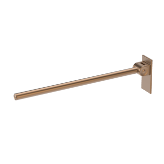 The Cavendish, 800mm stainless steel concealed fixing single arm hinged support rail