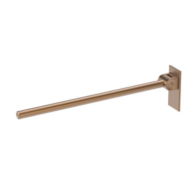 The Cavendish, 800mm stainless steel concealed fixing single arm hinged support rail