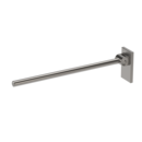 The Cavendish, 800mm stainless steel concealed fixing removable single arm hinged support rail, PVD Satin Graphite