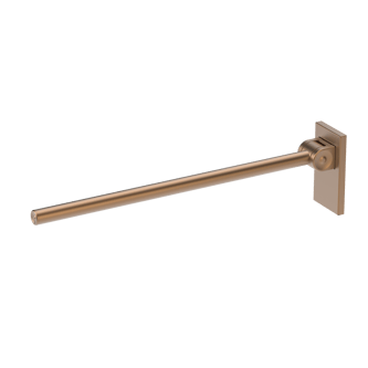 The Cavendish, 800mm stainless steel concealed fixing removable single arm hinged support rail