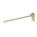 The Cavendish, 800mm stainless steel concealed fixing removable single arm hinged support rail, PVD Satin Champagne