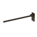 The Cavendish, 800mm stainless steel concealed fixing removable single arm hinged support rail, Dark Bronze Deep Matt