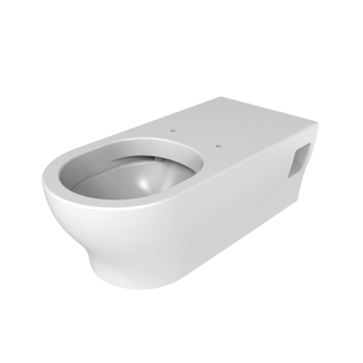 Contemporary wall hung Doc M rimless pan