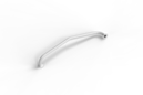 Newel post grab rail, left-hand, 700mm, White (RAL 9016)