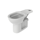 Close coupled rimless Doc M pan, white