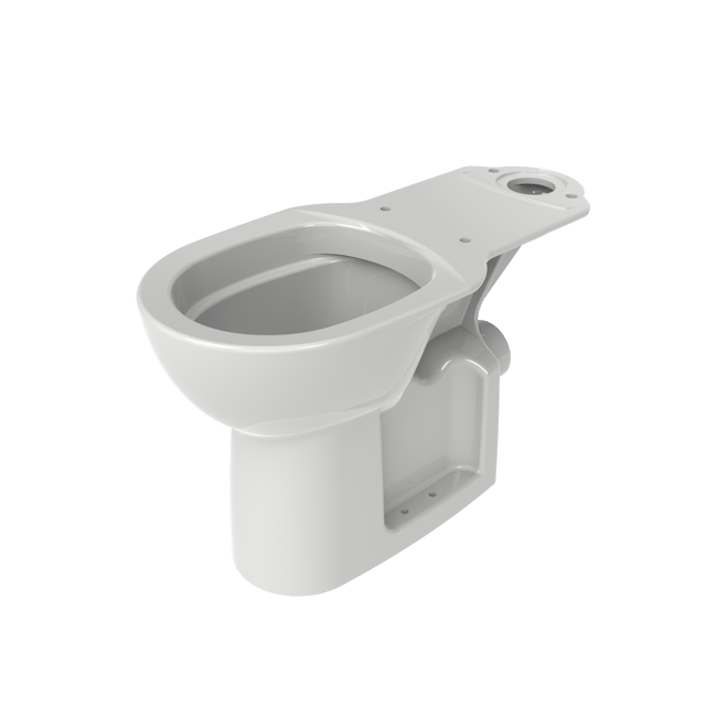 Close coupled rimless Doc M pan, white