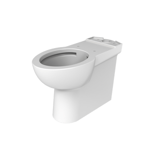 Premium rimless close coupled Doc M pan