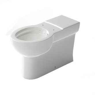 Premium rimless back to wall Doc M pan