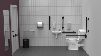 Luxury close coupled Doc M toilet pack