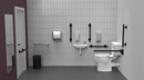 Luxury close coupled Doc M toilet pack