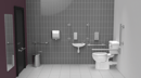 Luxury close coupled Doc M toilet pack, Satin