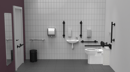 Luxury back to wall Doc M toilet pack