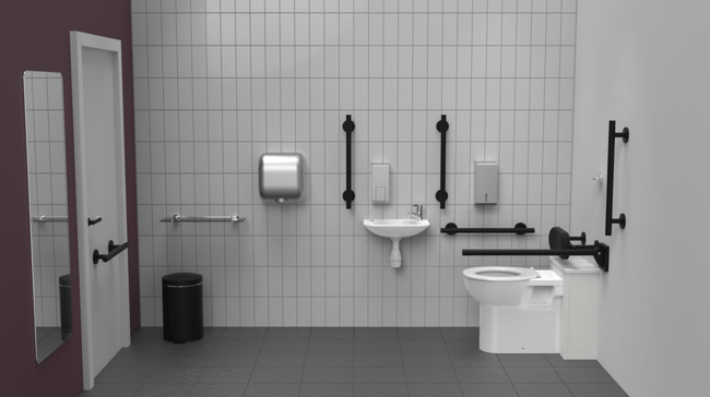 Luxury back to wall Doc M toilet pack