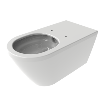Premium rimless wall hung Doc M pan