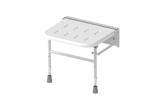 Premium wall mounted shower seat, legs