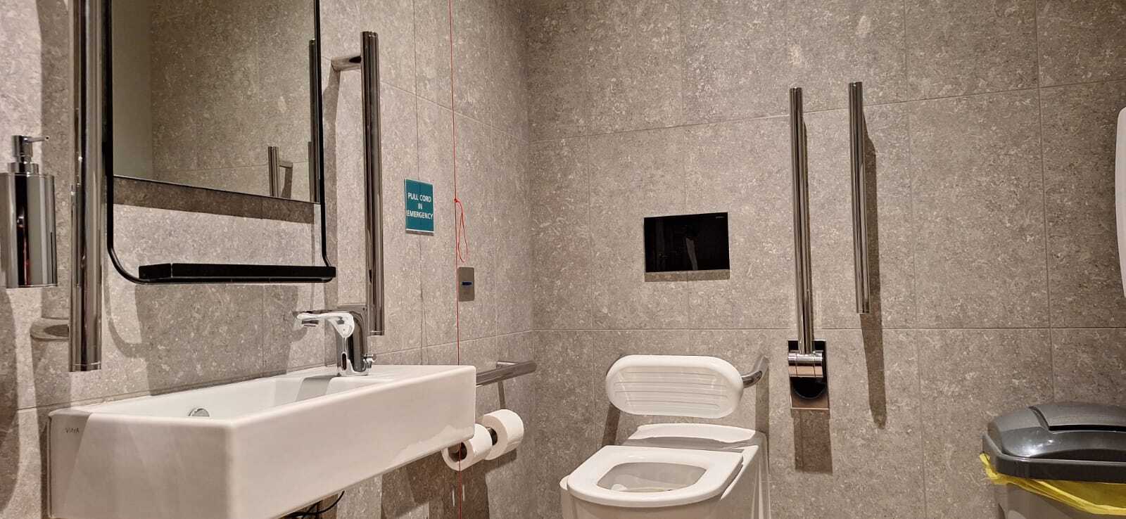 Flanged or Flangeless Accessible Bathroom Fittings? Understand the Difference